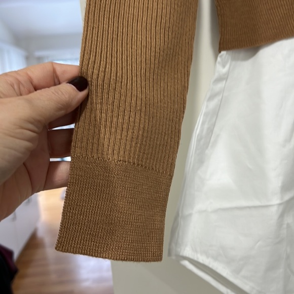 Veronica Beard pullover camel color - Picture 5 of 10